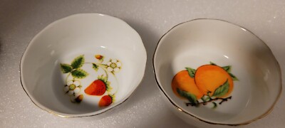 John Wagner and Sons Marmalade Jam Jelly Dishes Set Of 2