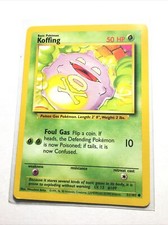 KOFFING - Base Set - 51/102 - Common - Pokemon Card - Unlimited Edition - NM