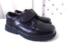 Boys SPERRY TOP-SIDER Black Leather Dress Shoes 10 10M 55 Easter Wedding