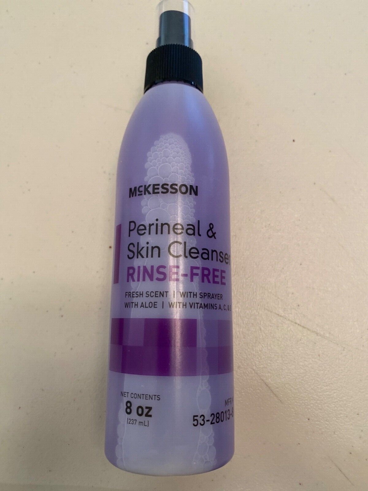 McKesson Rinse Free Perineal Wash Fluid 8 fl oz 10612479191850 eBay