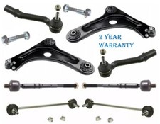 BRAZO DE SUSPENSIÓN CITROEN C3 + PERNO DE PELLIZCO + BARRA DE AMARRE + EXTREMO DE CREMALLERA Y ESLABÓN DELANTERO 03-ON