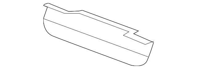 Genuine GM Front Air Deflector 10345219