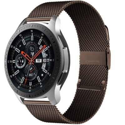 Milanese strap for Samsung Galaxy watch 4 5pro 3 Active 2 Gear S3 Frontier 20mm