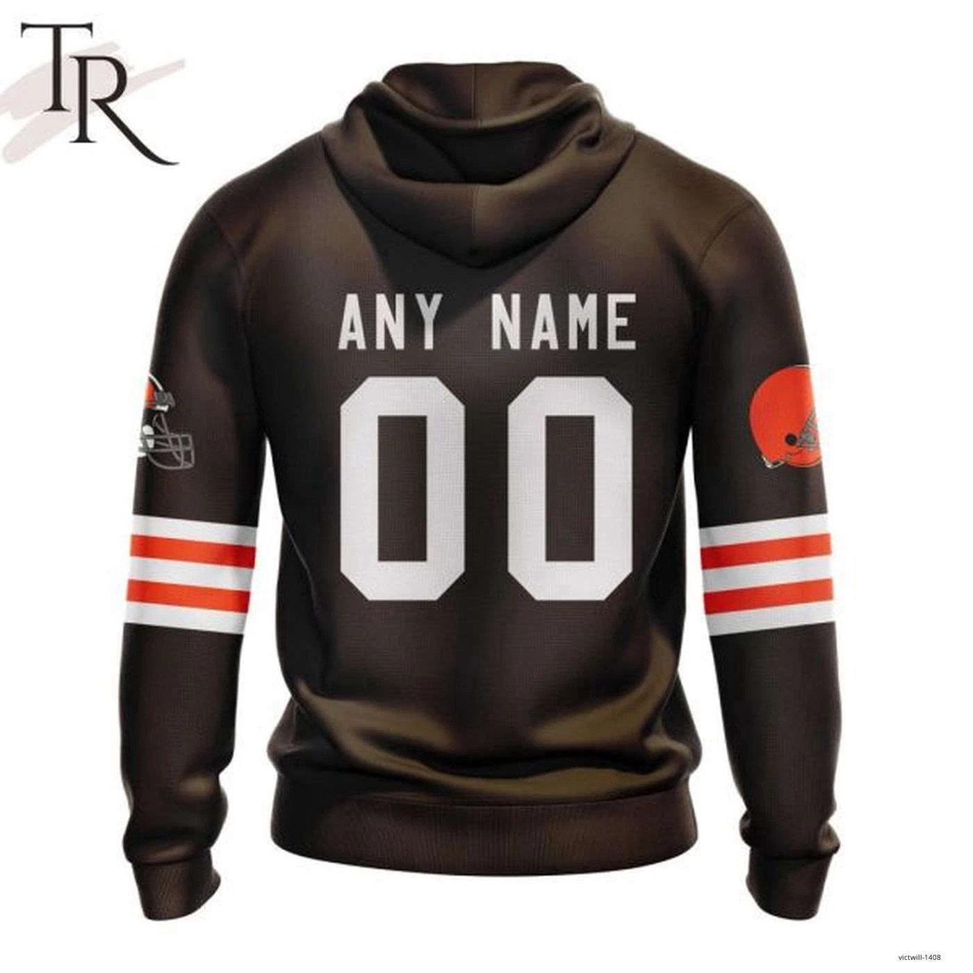 Personalized  Cleveland Browns 3D Hoodie