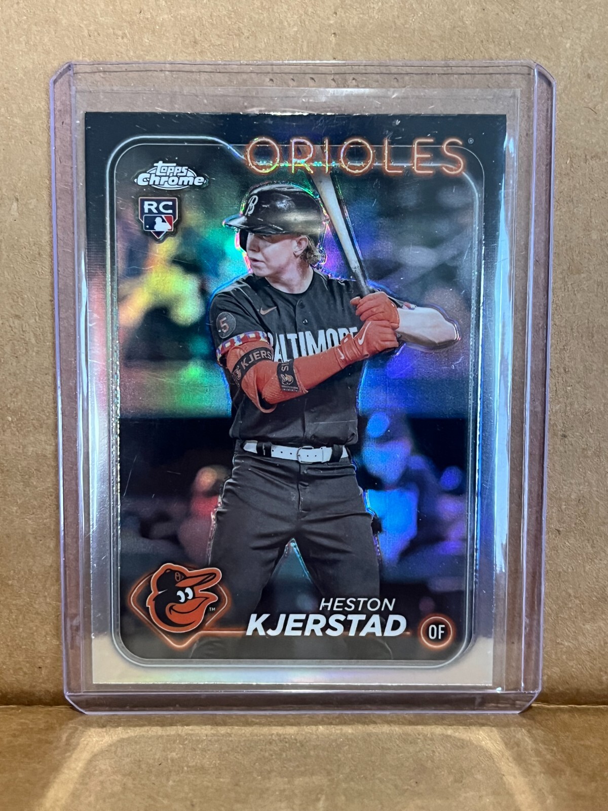 Heston Kjerstad 2024 Topps Chrome Rookie RC Refractor #142