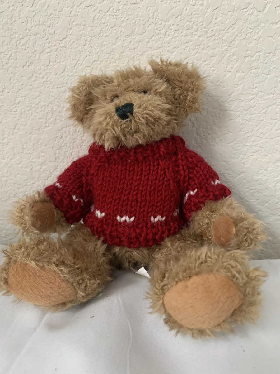 Target Brand Toy Plush Teddy Bear Red Sweater Heart Valentine's Day 6” |  eBay