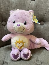 2004 Care Bear Cousins Bright Heart Raccoon 10" With Tags 