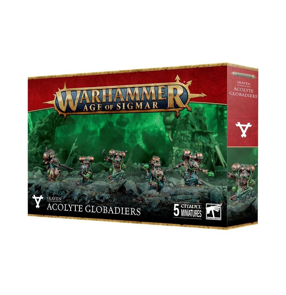 Acolyte Globadiers - Skaven - Brand New - Warhammer Age of Sigmar Games Workshop