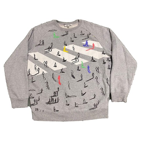 CARVEN Sweatshirts GrayxNavyxBlack(Lace) S 2200675609050 | eBay