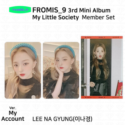 FROMIS 9 3rd Mini Album My Little Society Official Photocard My