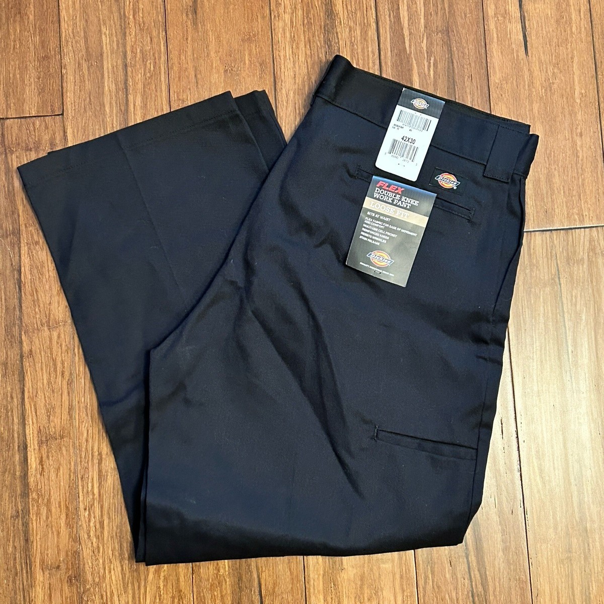 Dickies Loose Fit Twill Double Knee Men's Work Pant 85283BK