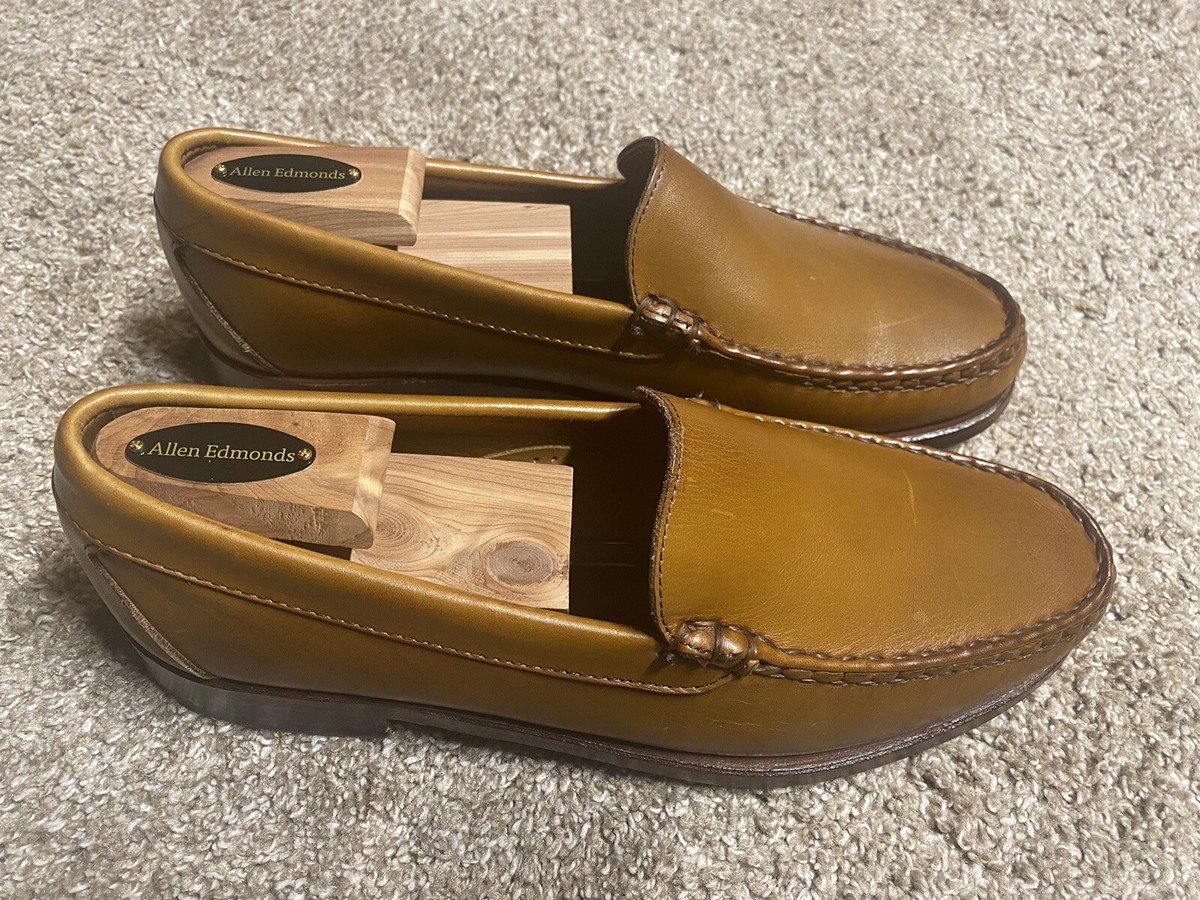 Allen Edmonds Sanibel Mens Slip-On Loafer - Walnut - Size  display picture 1