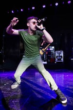 Nick Noonan of Karmin at DTE Energy Music Theater on July 13 2013 - Old Photo 3