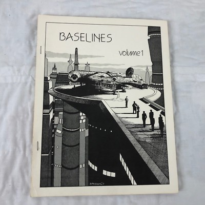 Baselines Volume 1 Fanzine Magazine Vtg Star Trek TOS Starbase Kansas City 1981