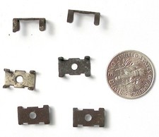 6pc Aurora AFX T-Jet Slot Car TRACK DOUBLE REPAIR CLIPS Fix Tighten Align 8722