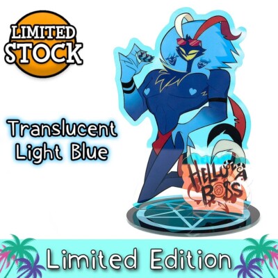 NEW 2024 Helluva Boss SWIMSUIT OZZIE Ltd Ed 6  Rainbow Acrylic Standee Vivziepop