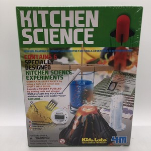 Kitchen Science Kit 6 Experiments Diy Lemon Clock Rocket Chemistry