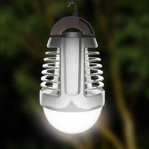 Zanzariera Elettrica Torcia Lampad LED Campeggio Anti Zanzare Batteria Litio USB - Foto 5 di 5