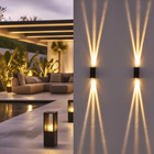 Led Waterproof Outdoor Wall Light with 3 Beams – Modern Exterior Sconce Lighting