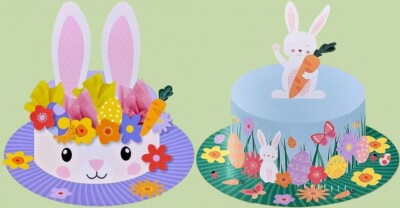 Easter Bonnet Kit Make Your Own Over 40 Hat Craft Embellishments  UK