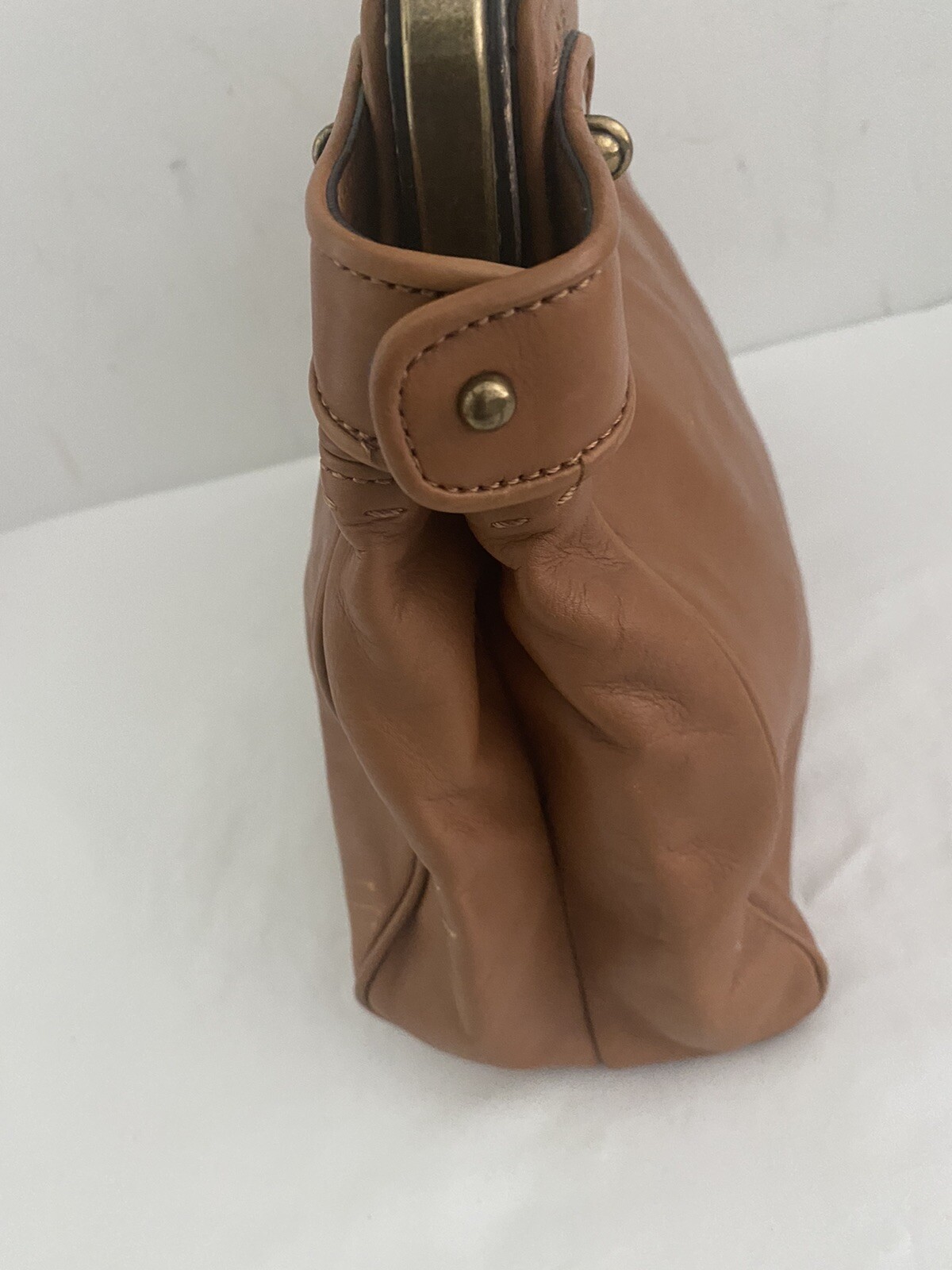 TABOLTS LIGHT BROWN LEATHER PYTHON PRINT DETAILS … - image 5