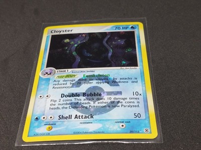 20 112 Ex Fire Red Leaf Green Cloyster Nm Buy More And Save Pokemon