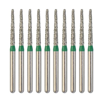 Dental Diamond Burs FG High Speed Taper Flat End Coarse Grit TF-11C ISO 173/014