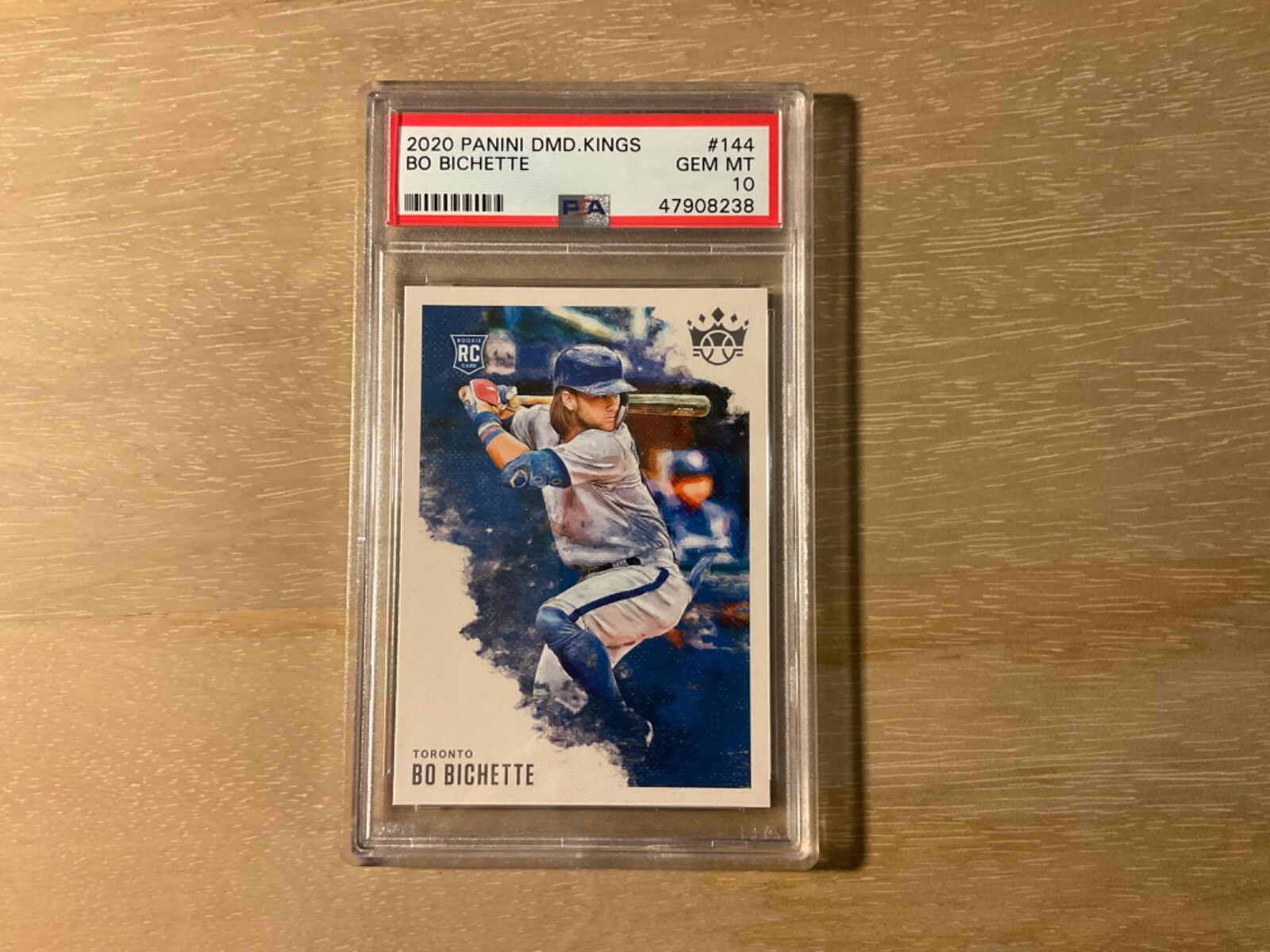 2020 Panini Diamond Kings Bo Bichette Rookie PSA 10 GEM MINT Toronto Blue Jays