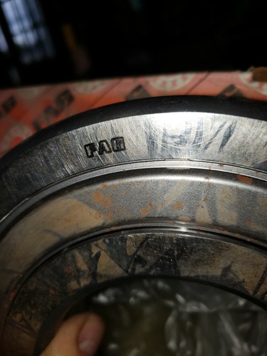 6318 ZR C3 FAG OEM BALL BEARING FREE SHIPPING 27V-J 0083 6318ZRC3 - Picture 3 of 7
