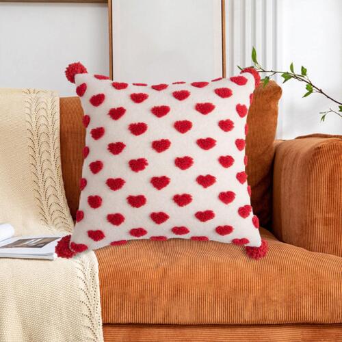 Valentines Day Throw Pillow Cover Cushion Cover for Celebration Birthday - Picture 1 of 12