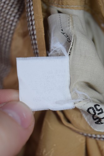 Abrigo Blazer Abrigo Deportivo Brioni Para Hombre 40 Beige Mezcla Lana Hecho en Italia - Imagen 12 de 12