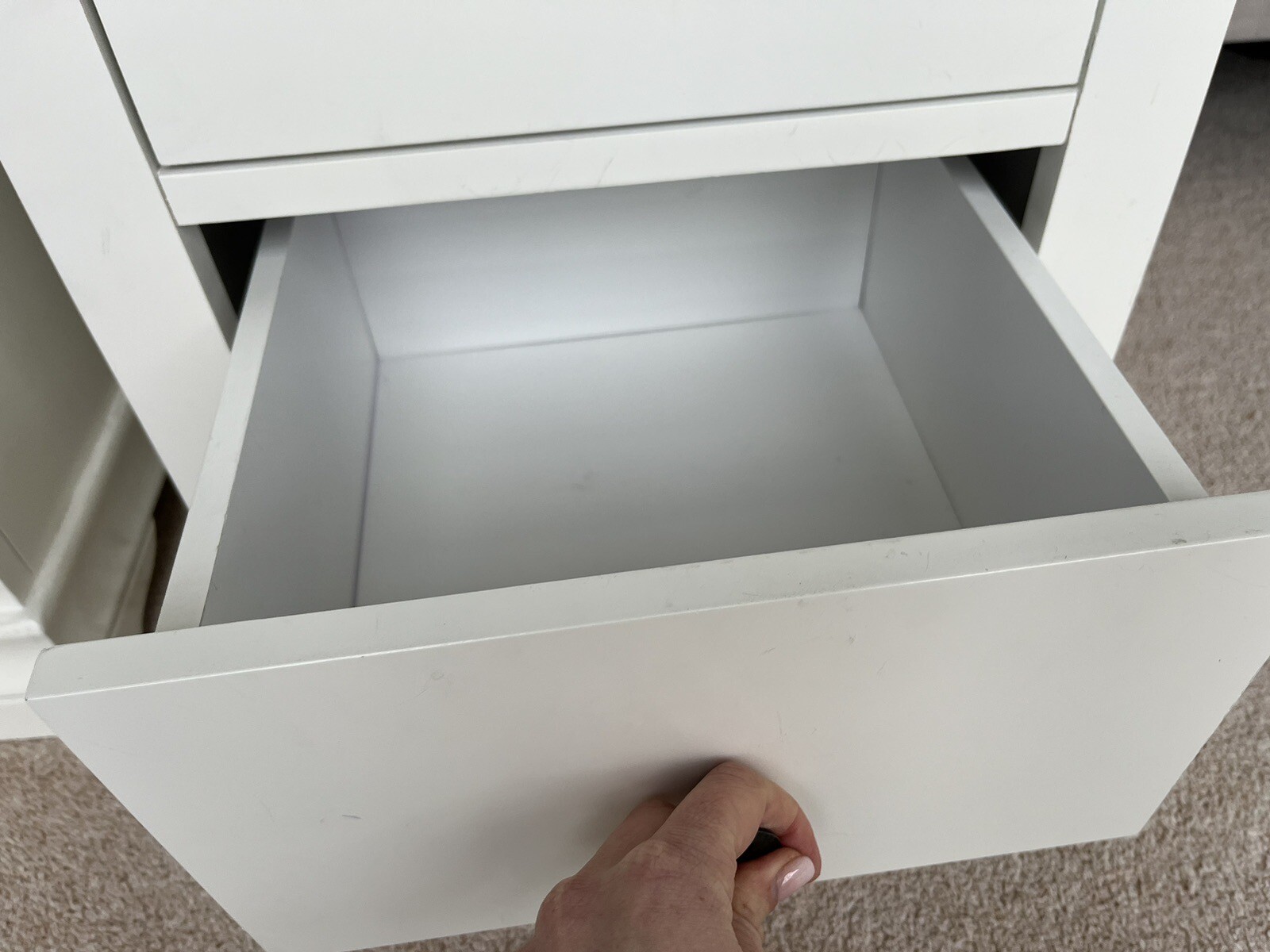 The Cotswold Company Chantilly White Bedside Tables X 2 RRP £550 eBay