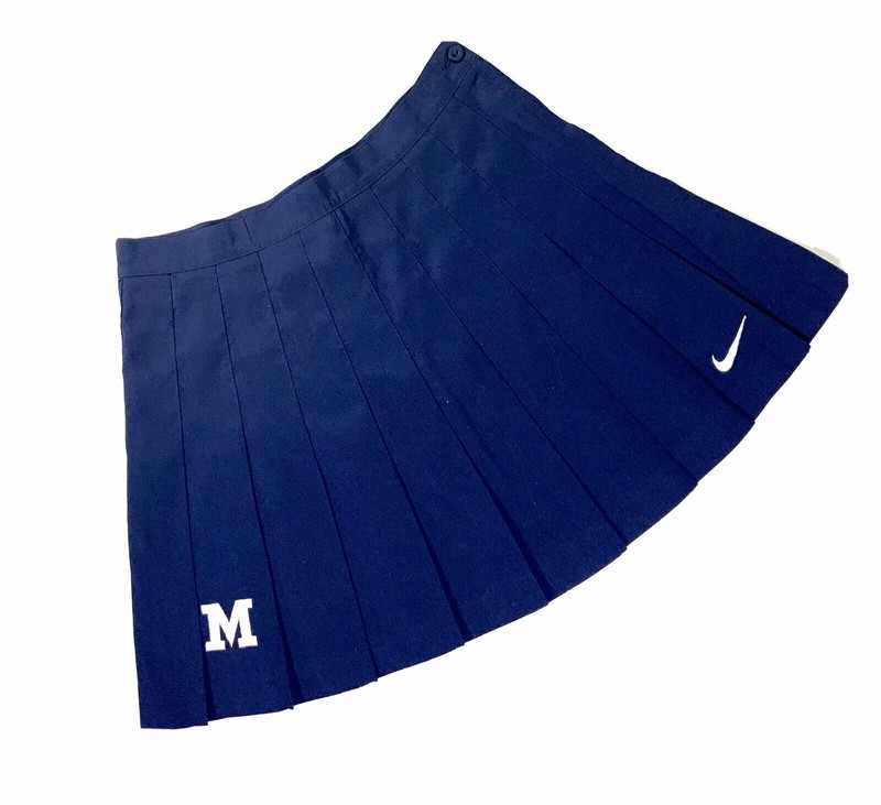 Tennis Skirt University of Michigan Nike Embroidered  Women M