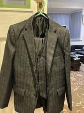 Grey Three Piece Suit Boys