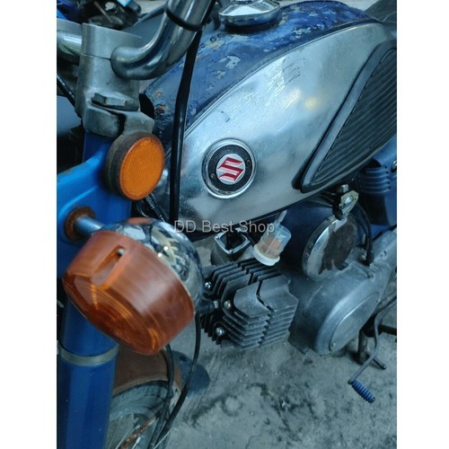 Logo Emblem Side Tank Fuel Suzuki A100 m1 K125 m1 B100 T20 AC90 A50 B105 T200 2p - Picture 6 of 6