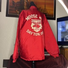 1980s windbreaker /the Loyal Order of Moose, specifically /Dayton, OH