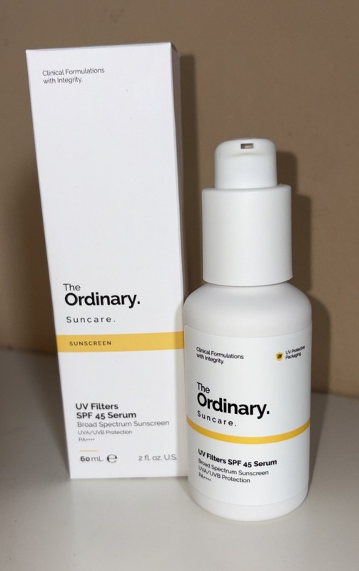The Ordinary Suncare UV Filters SPF 45 Serum Sunscreen Face 2 fl oz Exp 2027/06