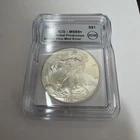 1997 Silver Eagle￼ MS69+ icg