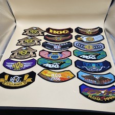 vintage harley davidson patch Set