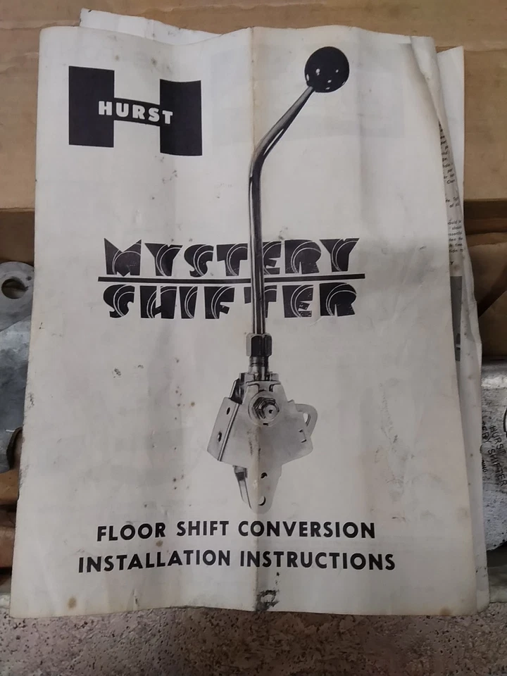 Hurst Mystery Shifter NOS 1949-1959 Ford 3spd W/ Overdrive vintage ALL PARTS INC - Image 2 of 4