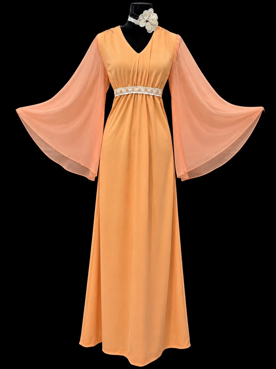 Chiffon Empire Waist Vintage Dresses for Women for sale