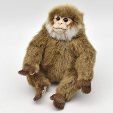 HANSA Monkey Plush Toy 14cm Realistic Stuffed Animal Japan BH6319
