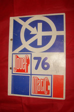 JOUEF HO INSTRUCTION MANUAL MATIC 76 ELECTRIC TRAIN