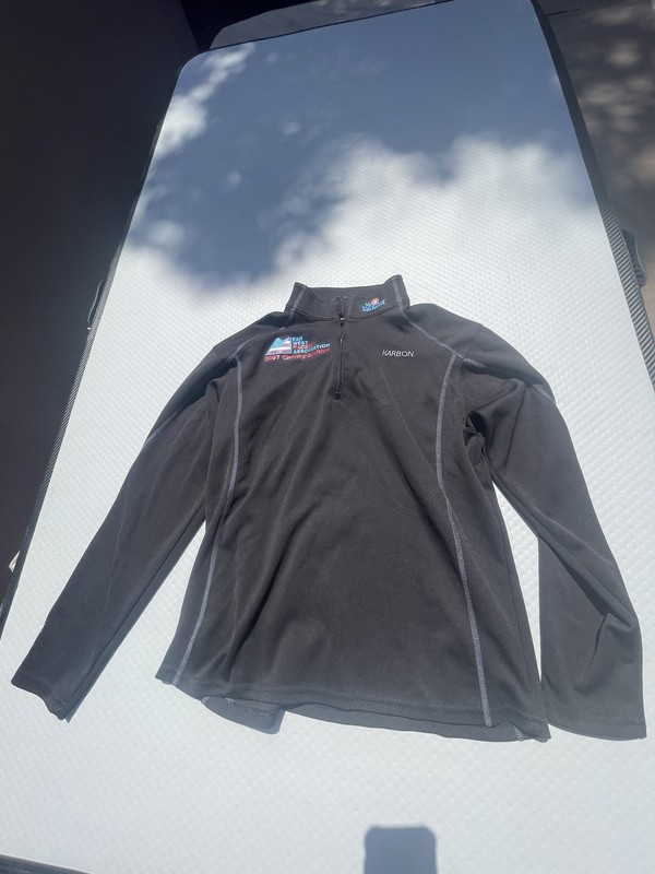 Vintage Karbon FWRA 2007 Championships 1/4 Zip mid-layer shirt