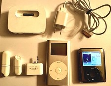 Apple iPod Mini 1st Generation 4g AND Apple iPod Classic 8g W/ Accessories