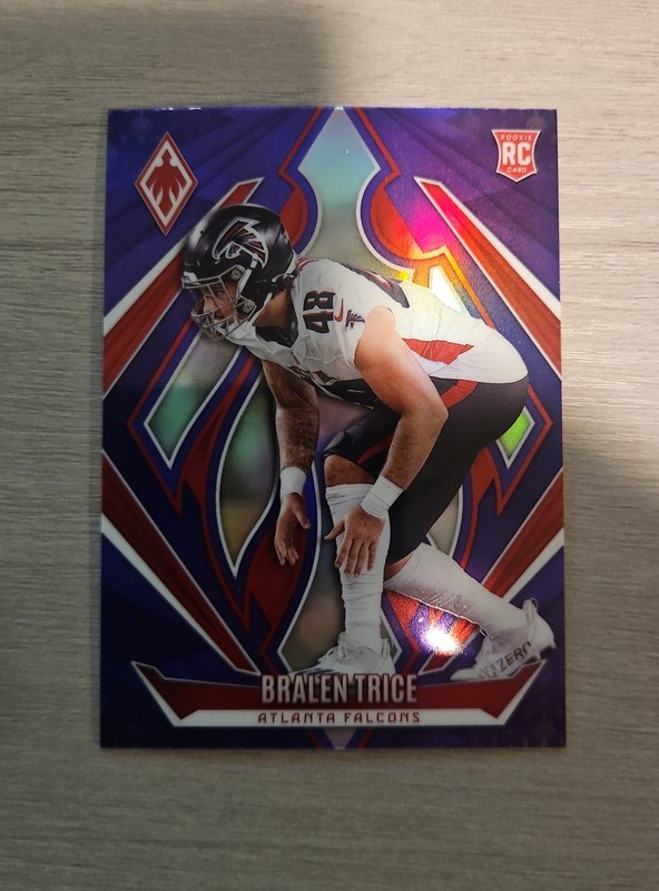 2024 Panini Phoenix - Rookies Bralen Trice #162 Purple (RC)