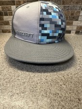 Minecraft Grey Snap Youth Hat