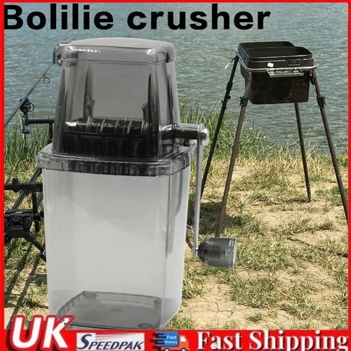 Handkurbel Manuell Boilie Ice Crusher Rasierer Küche Bar Eismixer Maschine UK