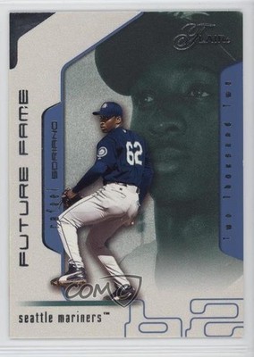 2002 Flair Future Fame Flair Collection 22/50 Rafael Soriano #108 nd3