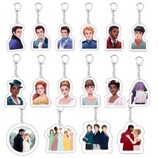 Bridgerton Character Keychain | Anthony, Daphne, Eloise, Colin, Penelope, Kate